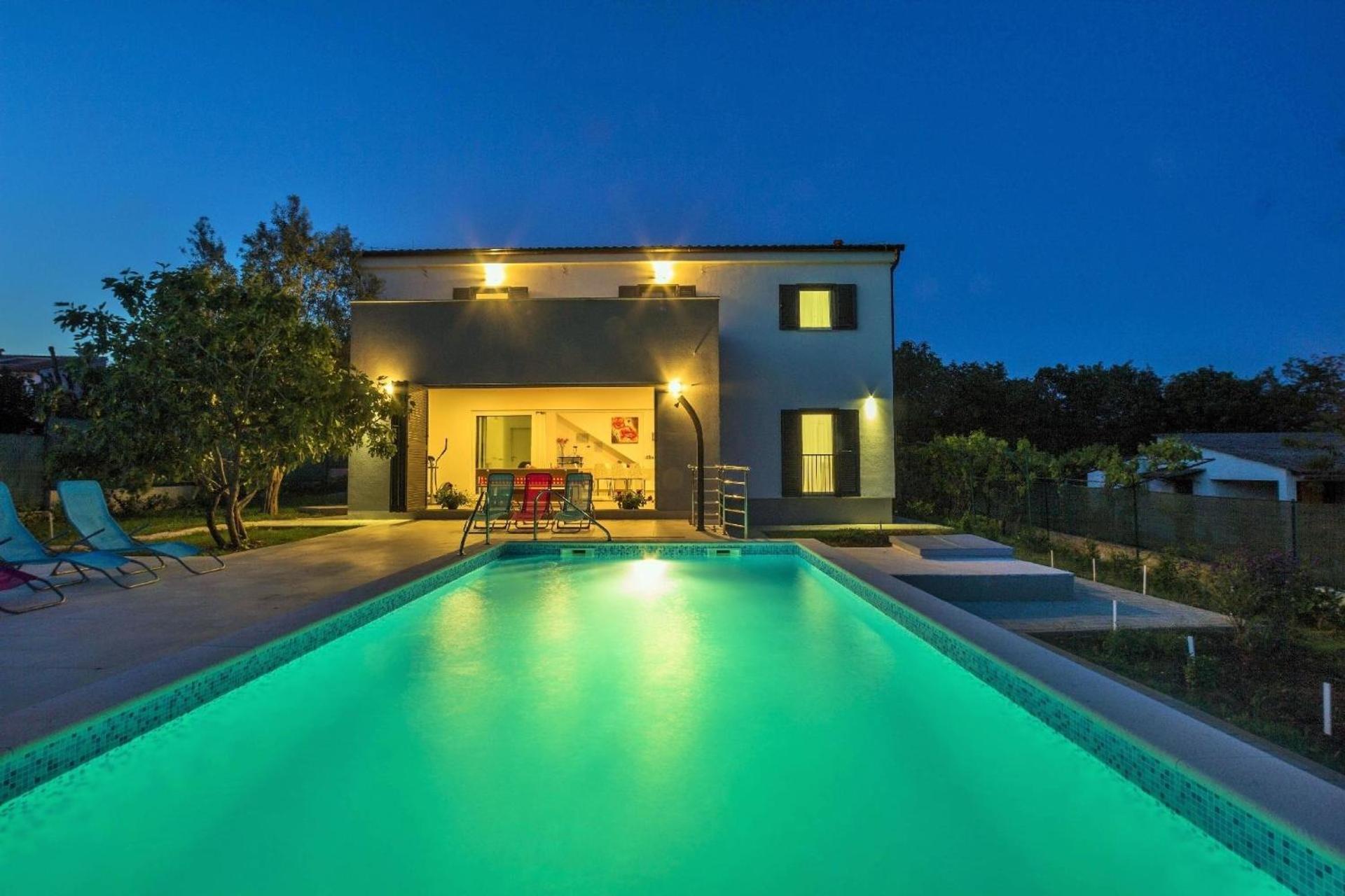 Ferienhaus Mit Privatpool Fuer 8 Personen Ca 200 Qm In Medulin, Istrien Suedkueste Von Istrien Exterior photo