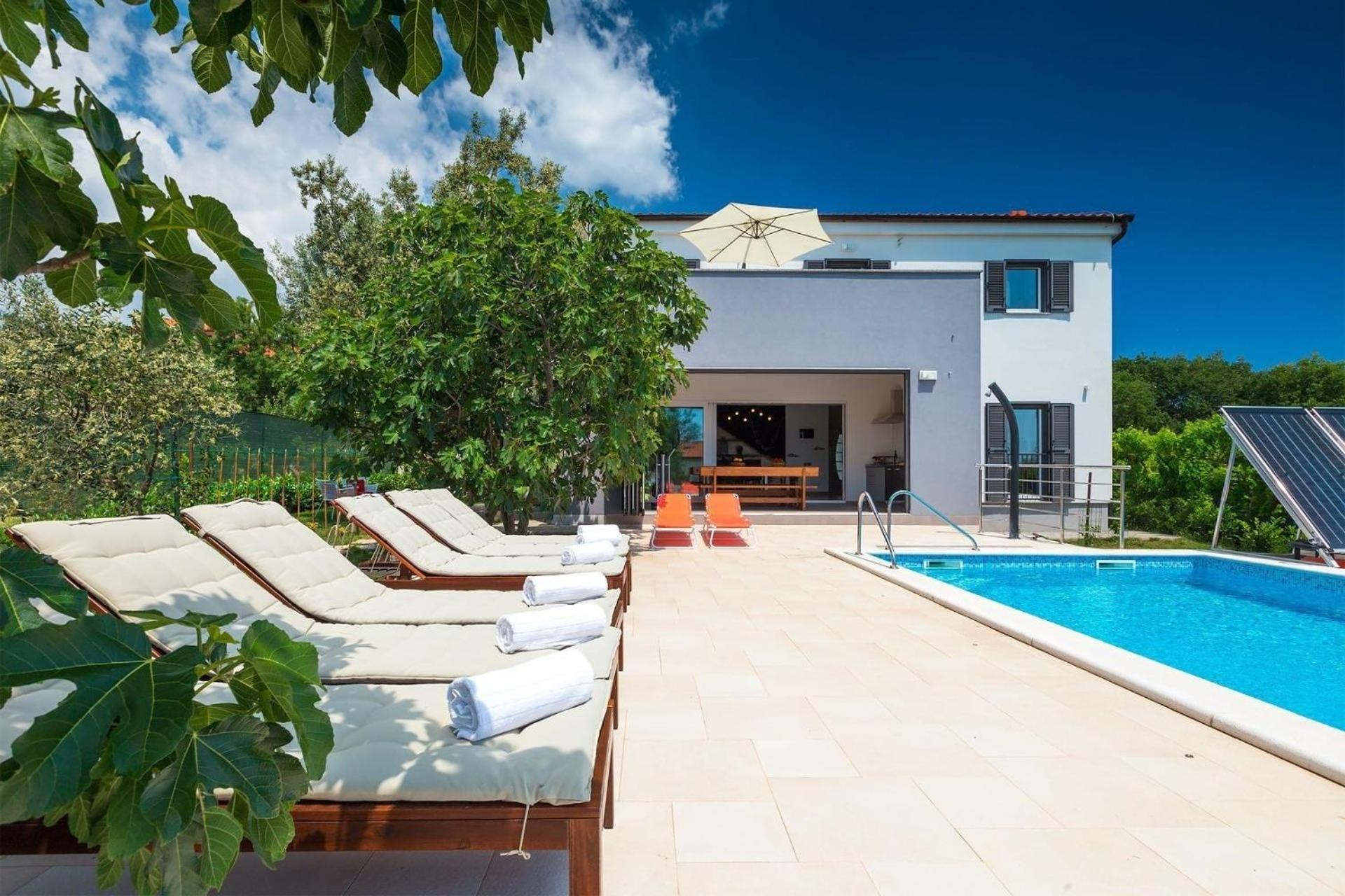 Ferienhaus Mit Privatpool Fuer 8 Personen Ca 200 Qm In Medulin, Istrien Suedkueste Von Istrien Exterior photo